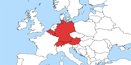 Weltkarte Deutsch